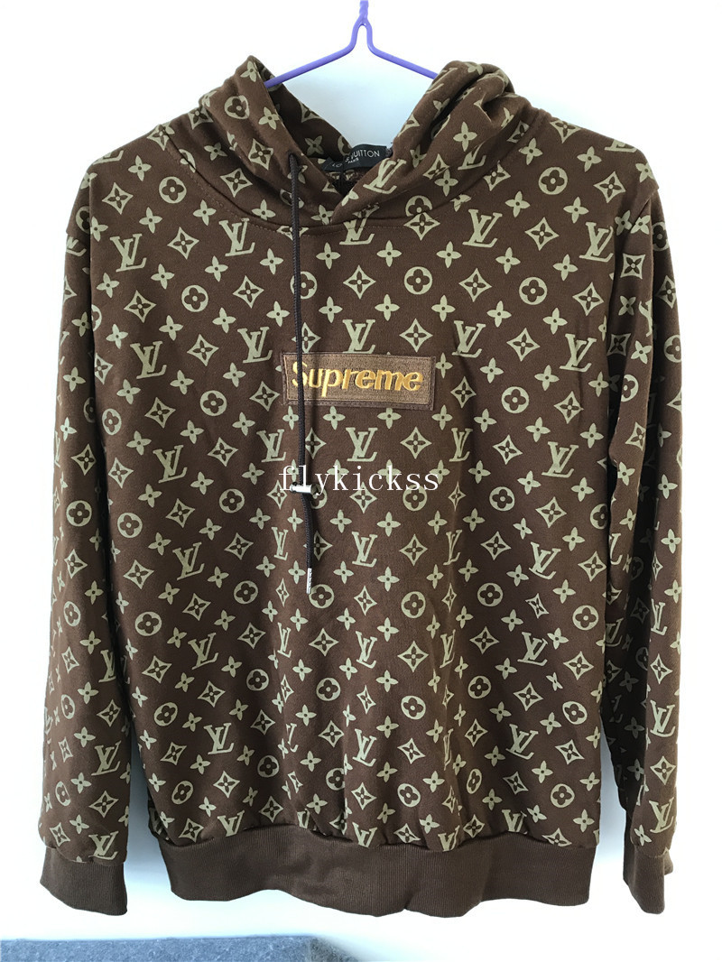 LVS Supreme Brown Hoodie